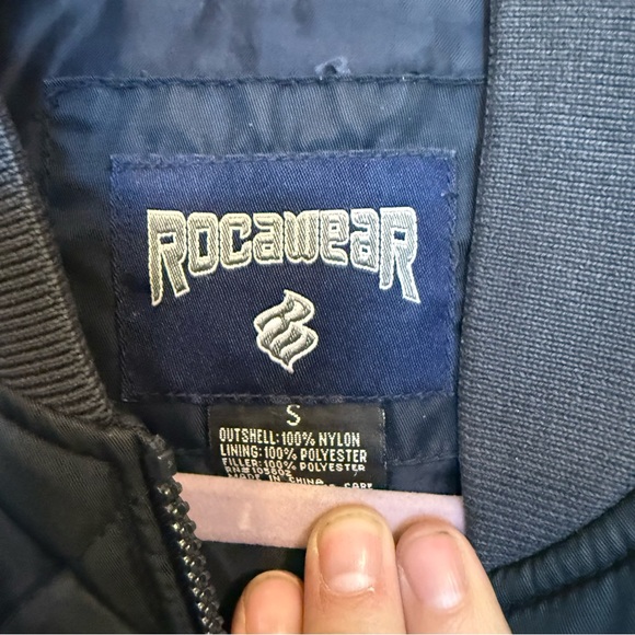 Rocawear Vintage Women’s Jacket - S - Navy Blue - Picture 5 of 7